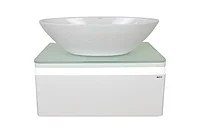 Тумба подвесная Misty Скай - 60 белая эмаль (4623723210172) (Дрея Триумф 60)