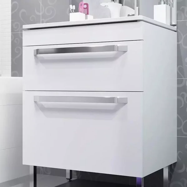 Тумба "Praga 65" Белый 66*85,3*47,5(прима)(АТ-0708-0650-00), фото 1