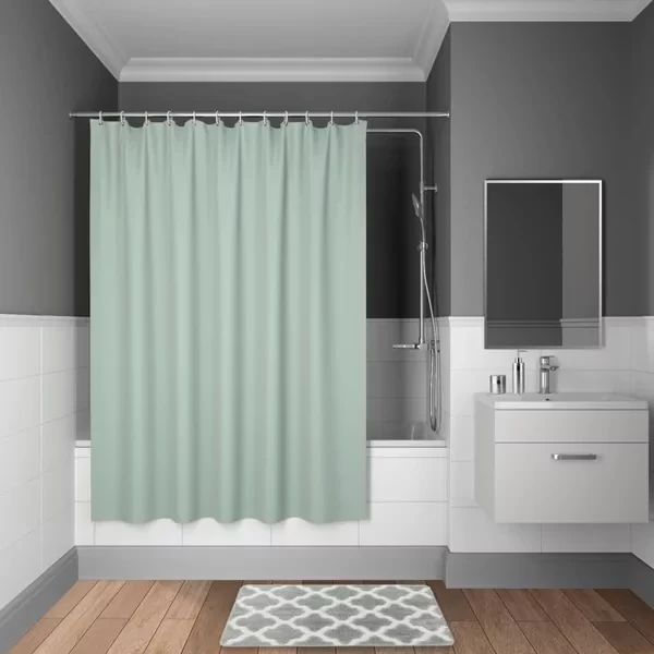 Штора для ванной комнаты IDDIS B71P218i11 180*200см, полиэстер., фото 1
