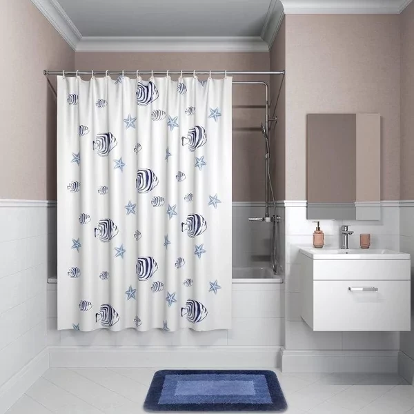 Штора IDDIS для ванны полиэстер 200*180 (B47P218i11), фото 1