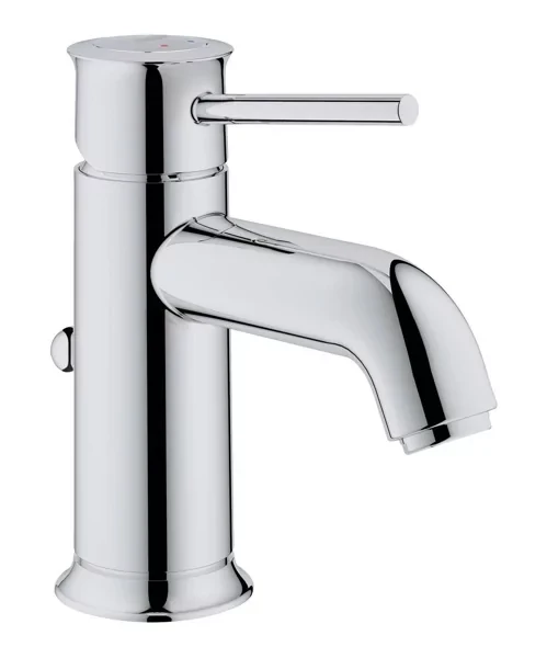 Смеситель для раковины с донным клапаном, хром Grohe BauClassic 23161000, фото 1