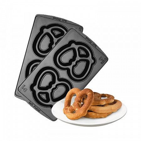 Панель для мультипекаря Redmond RAMB-10 крендель большой, черный, фото 1