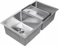 Кухонная мойка Avina HM Satin 78x48/1.5 серебристый