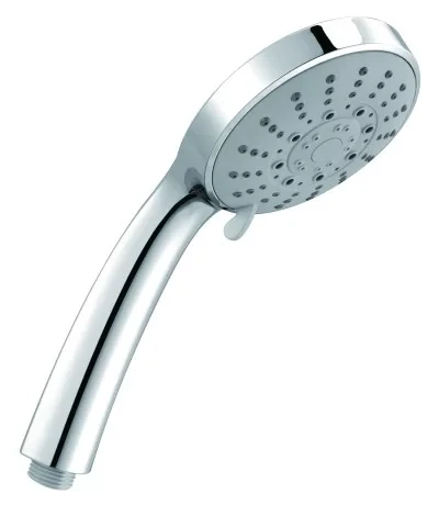 Лейка душевая Lemark LM0135C круглая 5 функций 100*244 мм , хром, блистер, фото 1