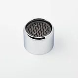 Аэратор для смесителя в комплекте с гайкой IDDIS 996P22S2SM, пластик, M22, внутренняя резьба., фото 2