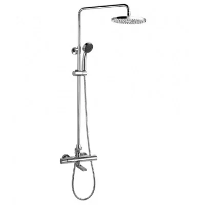 Смеситель для ванн Lemark Yeti LM7862C термостатический, с верхней лейкой, хром, фото 1