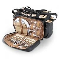 Термосумка EZETIL TRAVEL-IN-STYLE-PICNIC-34(26,7л.)(c набором посуды на 4-х человек) R30684