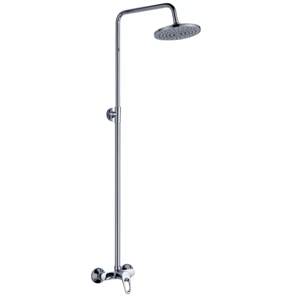 Душевой гарнитур Rossinka Silvermix B35-44 со смесителем и верхним душем, фото 1
