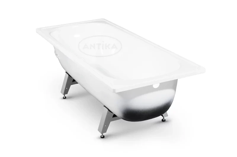 Ванна стальная ВИЗ Antika 170*70*40 А-70001 (белая орхидея), фото 1