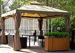 Шатер для дома и дачи Фиеста 3х3 бежевый