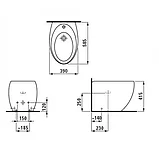 Биде напольное Laufen Alessi One (8329714003041) белый, фото 3