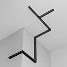 Шинопровод 3м Exility накладной/подвесной черный, фото 3