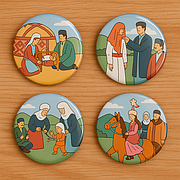 Значки | Национальные обряды Казахстана