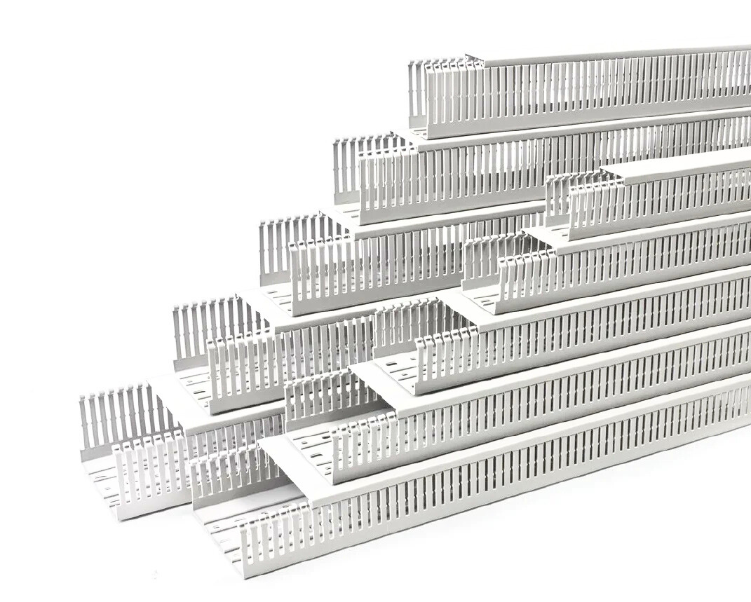 KKD 1006; Перфорированный короб с крышкой, 100x60 (ШxВ) Белый
