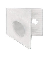 Крепление задней стенки, пластик,цвет белый