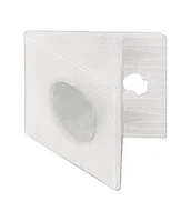 Крепление задней стенки, пластик,цвет белый