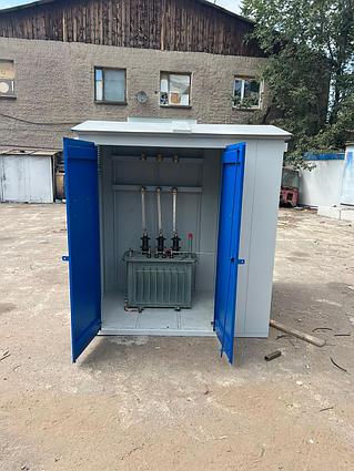 КТП с воздушным вводом и кабельным выводом номинальной мощностью 63 кВА без трансформатора