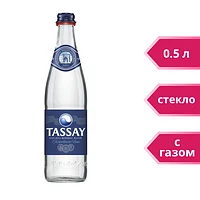 Вода Tassay с газом 0,5 л (стекло)