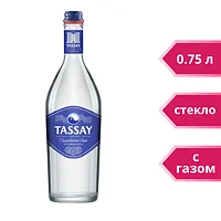 Вода Tassay с газом 0,75л стекло