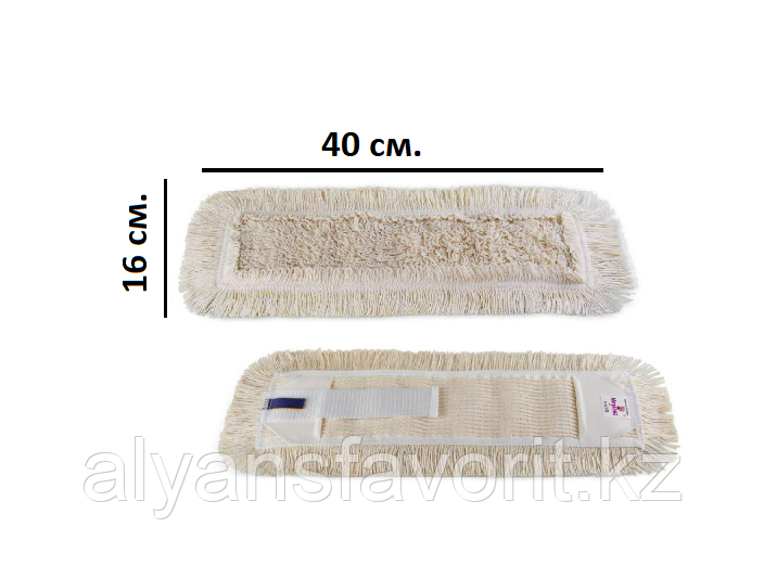 Моп петельчатый хлопковый 40 см. (сменная насадка на швабру)