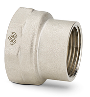 Муфта ВР-ВР переходная, никелированная