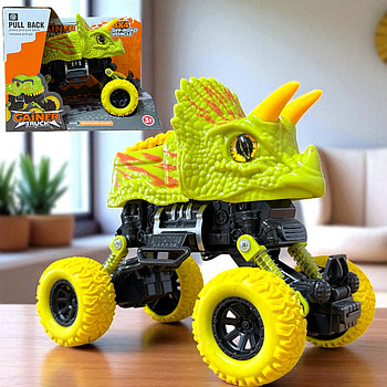 8899-4 Gainer Вездеход с большими пружинами Динозавр, 19*15см