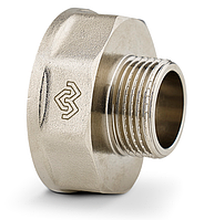 Переходник ВР-НР под ключ, никелированный