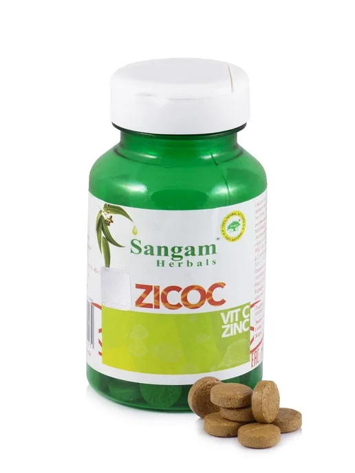Зикок, Sangam Herbals, ZICOC, Сангам Хербалс, 60 шт, 750 мг