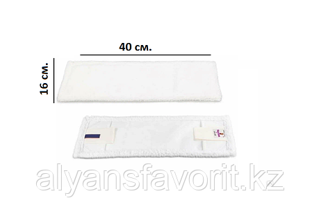 Моп из микрофибры 40 см. (сменная насадка на швабру), фото 1