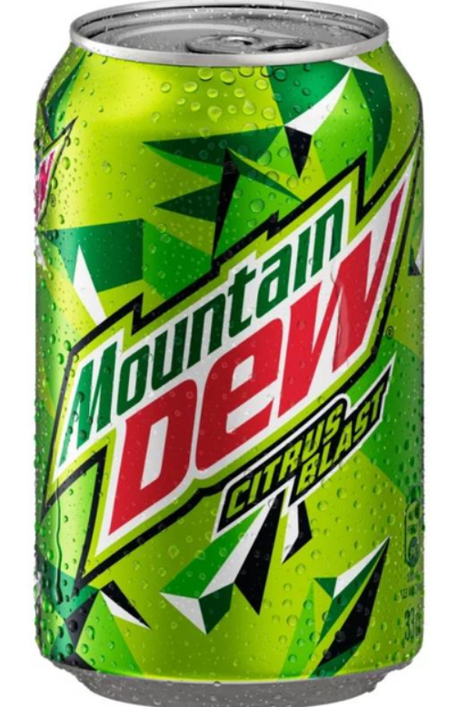 Газ.напиток Mountain Dew  Citrus Blast  330 мл Европа  (24шт-упак)