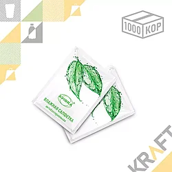 Салфетка влажная антибактериальная в инд. упаковке AVIORA (1000шт/кор)