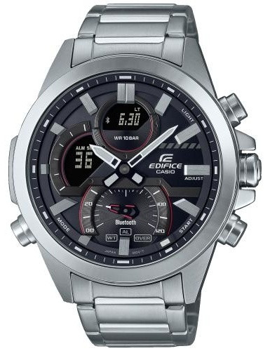 Часы Кварцевые CASIO ECB-30D-1AEF нержавеющая сталь