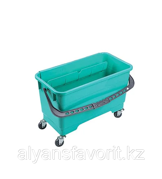 Ведро для мытья стеклянных поверхностей и фасадов на колёсах. 25 литров