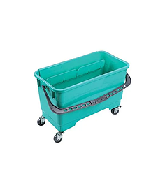 Ведро для мытья стеклянных поверхностей и фасадов на колёсах. 25 литров