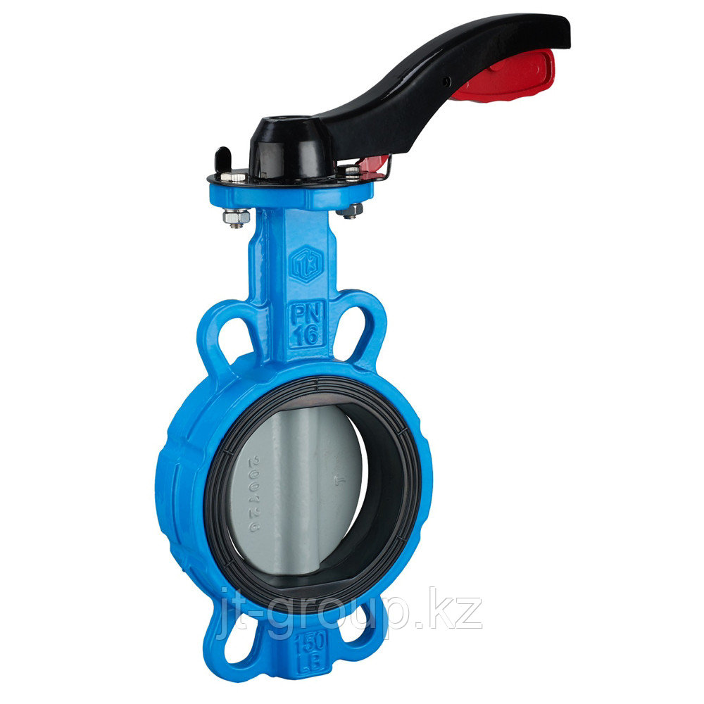 TK200100 Дисковый поворотный затвор, межфланцевый Dn=100mm, Pn=16bar, фото 1