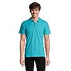 Футболка поло Favor, бирюзовая, фото 2