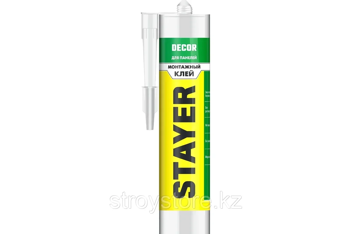 Клей монтажный для молдингов и панелей, белый, STAYER PROFESSIONAL 280 мл