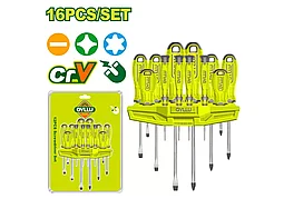 Набор отверток DYLLU DTSS1416 (16 шт)