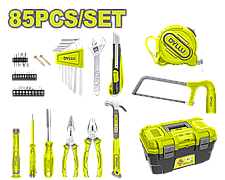 Набор ручных инструментов 85 предметов. DYLLU