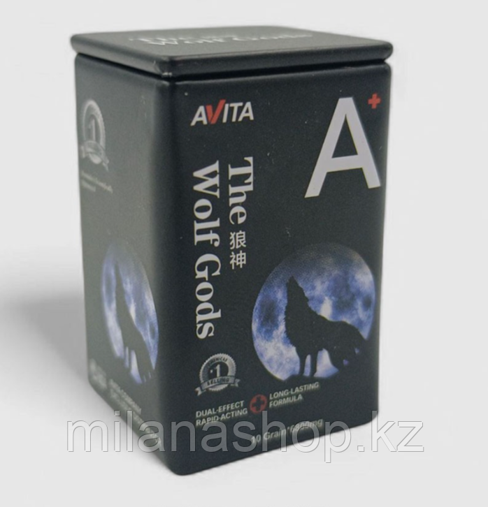 Wolf Gods Avita ( Волк ) - мужской возбудитель 10 шт, фото 1