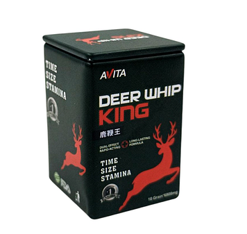 Deep Whip King Avita ( Королевский олень ) - мужской возбудитель 10 шт