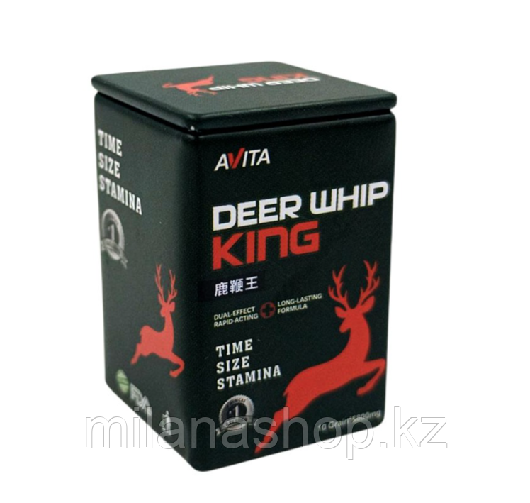 Deep Whip King Avita ( Королевский олень ) - мужской возбудитель 10 шт, фото 1
