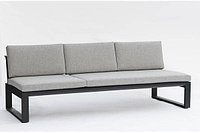 Диван прямой Лофт 170х65 см, серый