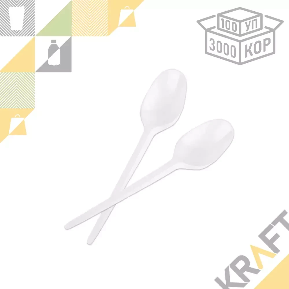 Ложка 125 мм, чайная ЭЛПИ (100уп/3000кор), фото 1