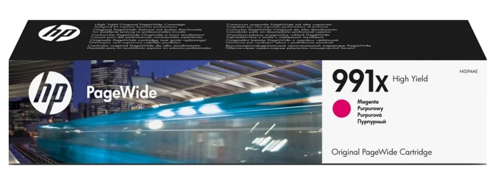 Картридж HP M0J94AE 991X Magenta для PageWide Pro 750/Pro 772/Pro 777, фото 1