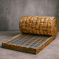 Маты прошивные минераловатные фольгированные с одной стороны Мф-3