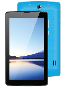 Планшет BQ-7038G Light Plus (7" IPS 1024*600, 3G, 4х1.3 GHZ, 2GB+16GB, 2400mAh, Andr.9) blu