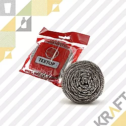 Губка металлическая TEXTOP "30гр" (1 шт)