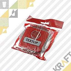Губка металлическая TEXTOP "40гр" (1 шт)