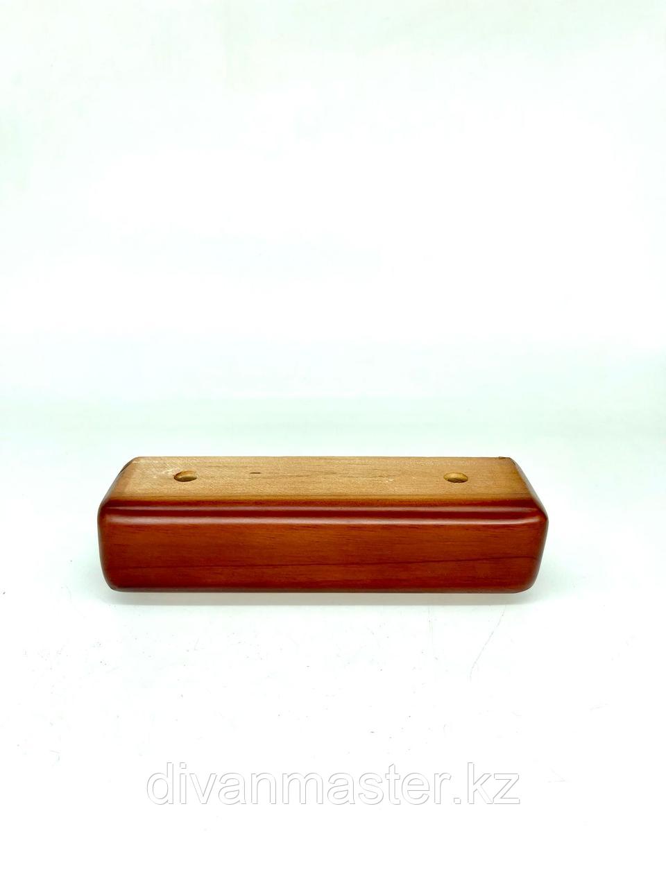 Ножка мебельная, деревянная, прямая 5*18 см